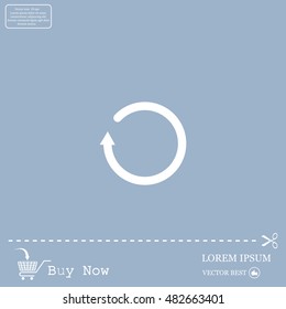 Undo icon, back arrow symbol