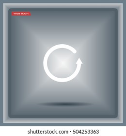 Undo icon, back arrow symbol
