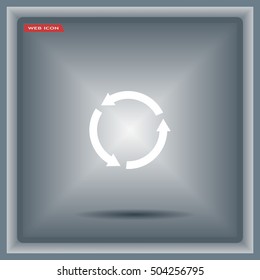 Undo icon, back arrow symbol