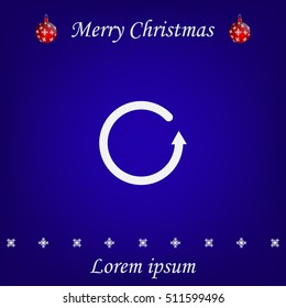 Undo icon, back arrow symbol