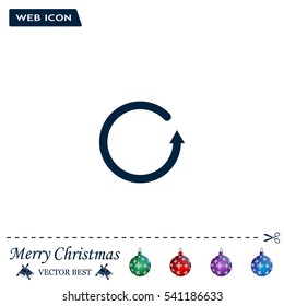 Undo icon, back arrow symbol