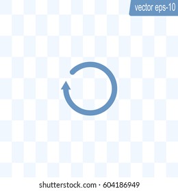 Undo icon, back arrow symbol