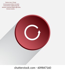Undo icon, back arrow symbol