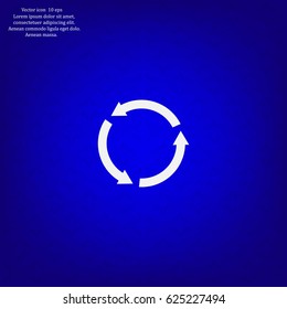 Undo icon, back arrow symbol