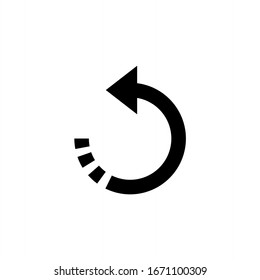 Undo Icon. Back or Return Vector Illustration
