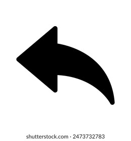 Undo Icon Vector Symbol Design Illustration