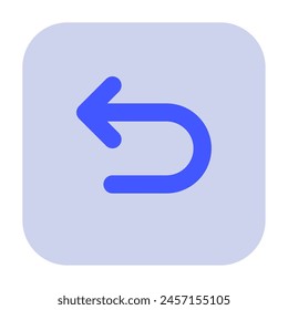Undo icon for web, app, infographic, etc