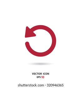 Undo icon for web and mobile