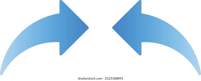 botão ícone desfazer e refazer