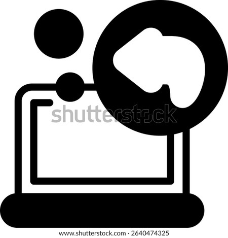 Undo Semi Solid Icon Design