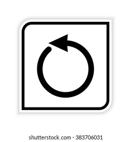 undo  - vector icon