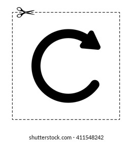 undo vector icon