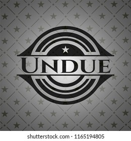 Undue dark emblem. Retro