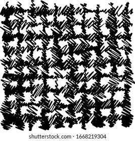Entflachung der Pinselspuren, die grob parallel verlaufen und moderne, vereinfachende Textur schaffen