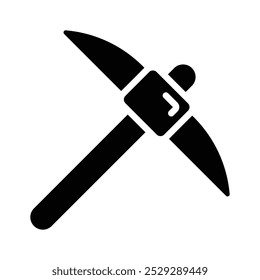 Unearth creativity with our Mining Pickaxe Vector Icon