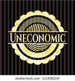 Uneconomic shiny emblem