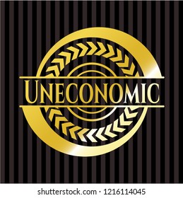 Uneconomic shiny emblem