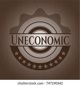 Uneconomic wood signboards