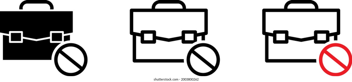 Unemployed icon , vector illustration