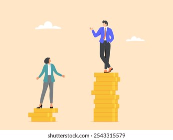 A desigualdade salarial cria um ponto de comparação
