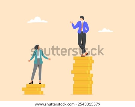 The unequal wage gap creates a point of comparison