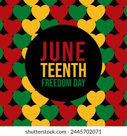 uneteenth freedom day. Juneteenth vector.