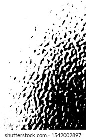 Uneven black and white texture. Grunge background. Abstract textured effect. Vector illustration. EPS10.