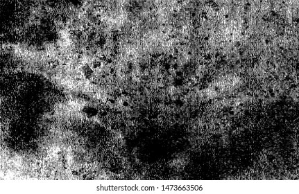 Uneven black and white texture vector. Distressed overlay texture. Grunge background. Abstract textured effect. Vector Illustration. Black isolated on white background. EPS10.