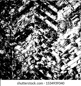 Uneven black and white texture vector. Distressed overlay texture. Grunge background. Abstract textured effect. Vector Illustration. Black isolated on white background. EPS10.