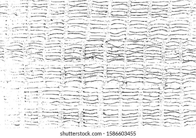 Uneven black and white texture vector. Distressed overlay texture. Grunge background. Abstract textured effect. Vector Illustration. Black isolated on white background. EPS10.