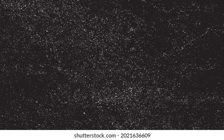 Vector de textura en blanco y negro desigual. Textura superpuesta angustiada. Borde de fondo. Efecto texturado abstracto. Ilustración vectorial. Negro aislado sobre fondo blanco. EPS10.