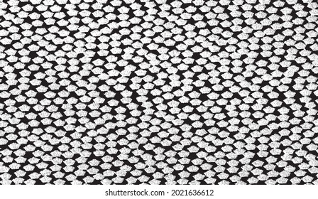 Uneven black and white texture vector. Distressed overlay texture. Grunge background. Abstract textured effect. Vector Illustration. Black isolated on white background. EPS10.
