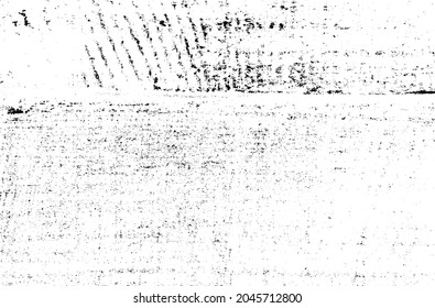 Uneven black and white texture vector. Distressed overlay texture. Grunge background. Abstract textured effect. Vector Illustration. Black isolated on white background. EPS10.