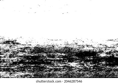 Uneven black and white texture vector. Distressed overlay texture. Grunge background. Abstract textured effect. Vector Illustration. Black isolated on white background. EPS10.