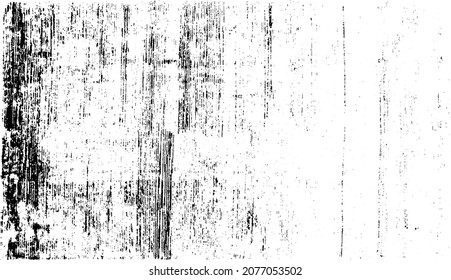 Uneven black and white texture vector. Distressed overlay texture. Grunge background. Abstract textured effect. Vector Illustration. Black isolated on white background. EPS10.