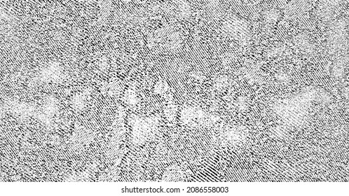 Uneven black and white texture vector. Distressed overlay texture. Grunge background. Abstract textured effect. Vector Illustration. Black isolated on white background. EPS10.