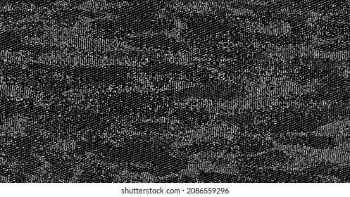 Uneven black and white texture vector. Distressed overlay texture. Grunge background. Abstract textured effect. Vector Illustration. Black isolated on white background. EPS10.