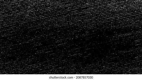 Vector de textura en blanco y negro desigual. Textura superpuesta angustiada. Borde de fondo. Efecto texturado abstracto. Ilustración vectorial. Negro aislado sobre fondo blanco. EPS10.