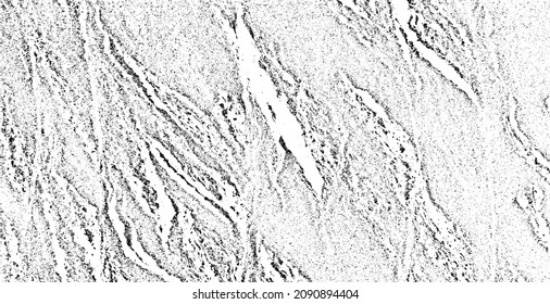 Uneven black and white texture vector. Distressed overlay texture. Grunge background. Abstract textured effect. Vector Illustration. Black isolated on white background. EPS10.