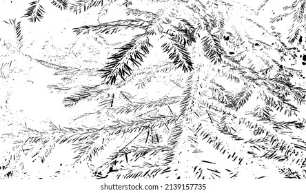 Uneven black and white texture vector. Distressed overlay texture. Grunge background. Abstract textured effect. Vector Illustration. Black isolated on white background. EPS10.