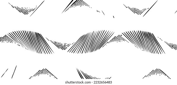 Uneven black and white texture vector. Distressed overlay texture. Grunge background. Abstract textured effect. Vector Illustration. Black isolated on white background. EPS10.