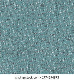 Uneven blue surface with roughness. Rugged wall texture. Old coarse fabric.