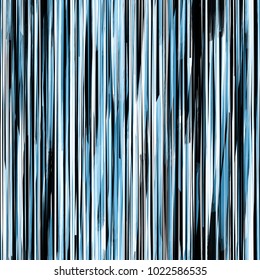 Uneven blue surface. Seamless texture from vertical lines. Abstract vector background for web page, banners backdrop, fabric, home decor, wrapping
