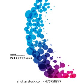 Uneven Circles Layout/Design Cover or Background