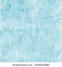 Uneven denim ornament fabric repeatable seamless pattern. Blue sackcloth texture and textile background.

