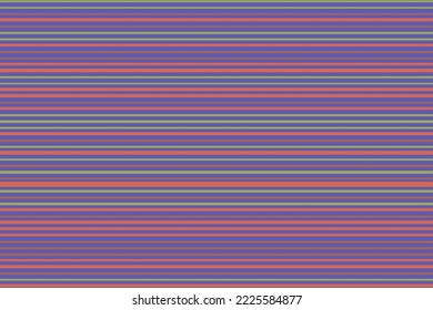 Uneven design horizontal stripe vector seamless background. Thin lines texture geometric pattern. Fabric print cute lines design. Stripes wrapping paper. Linen or plaid tissue print.