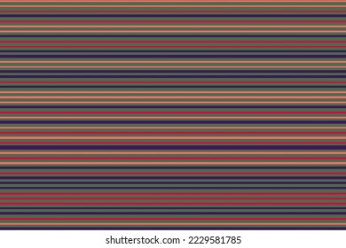 Uneven design horizontal stripe vector seamless background. Thin lines texture summer pattern. Fabric print cute lines design. Stripes wrapping paper.