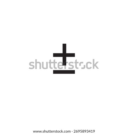 The Uneven Icon represents imbalance or irregularity through asymmetrical shapes or misaligned elements. It often features uneven lines, tilted bars, or offset geometric forms to symbolize distortion.