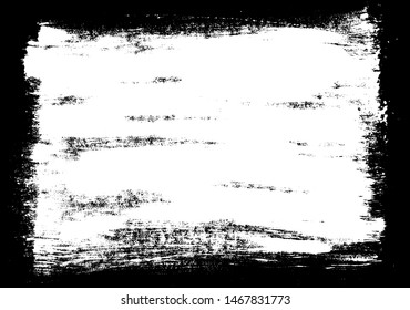 Uneven, natural black and white texture vector. Distressed overlay texture. Grunge background. Abstract textured effect. Vector Illustration. Black isolated on white background. EPS10.