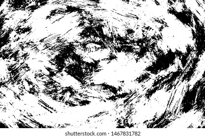 Uneven, natural black and white texture vector. Distressed overlay texture. Grunge background. Abstract textured effect. Vector Illustration. Black isolated on white background. EPS10.